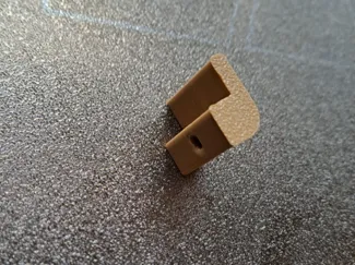 Slat wall mount for screws