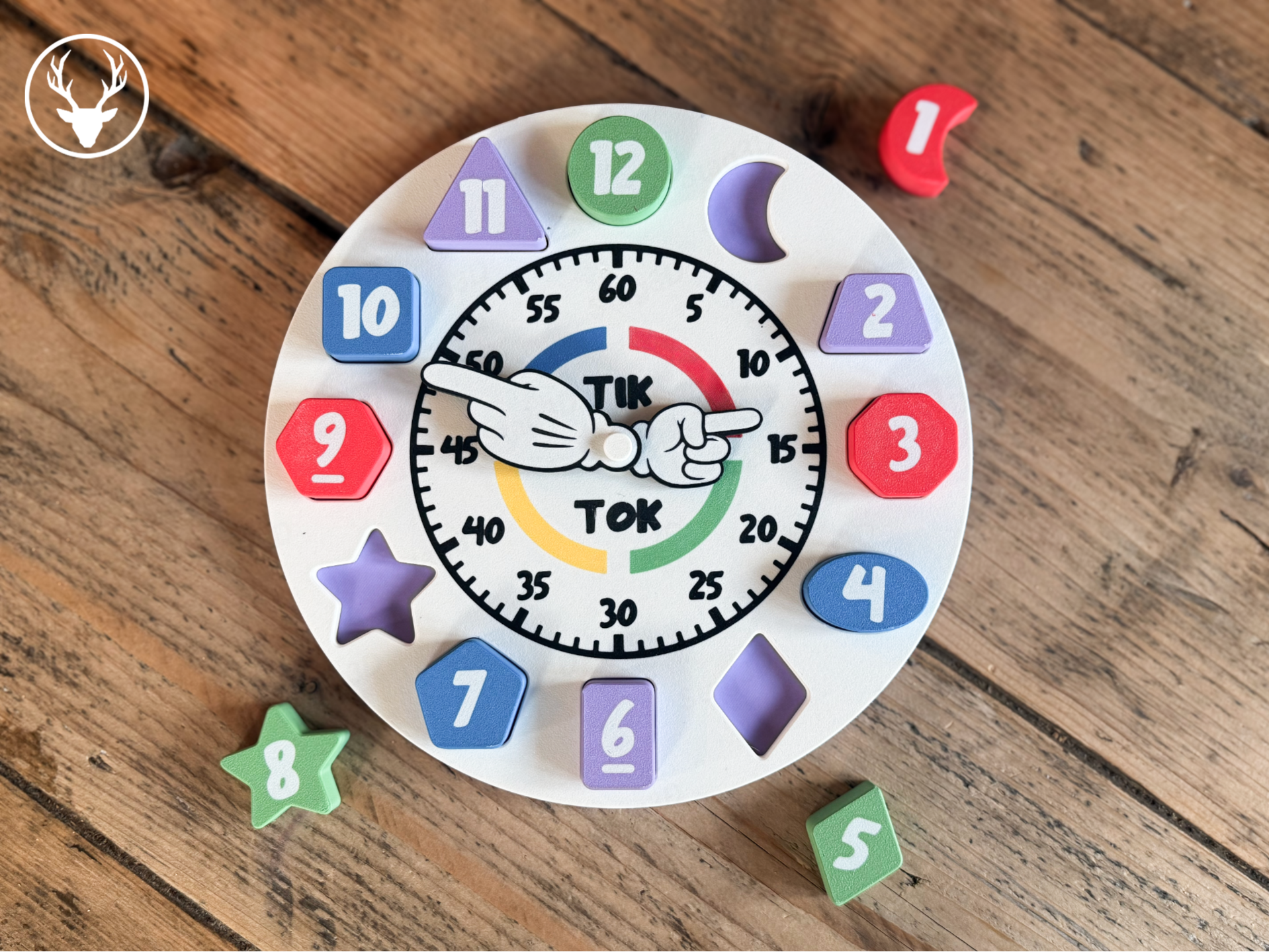 Tik Tok Learning Clock 