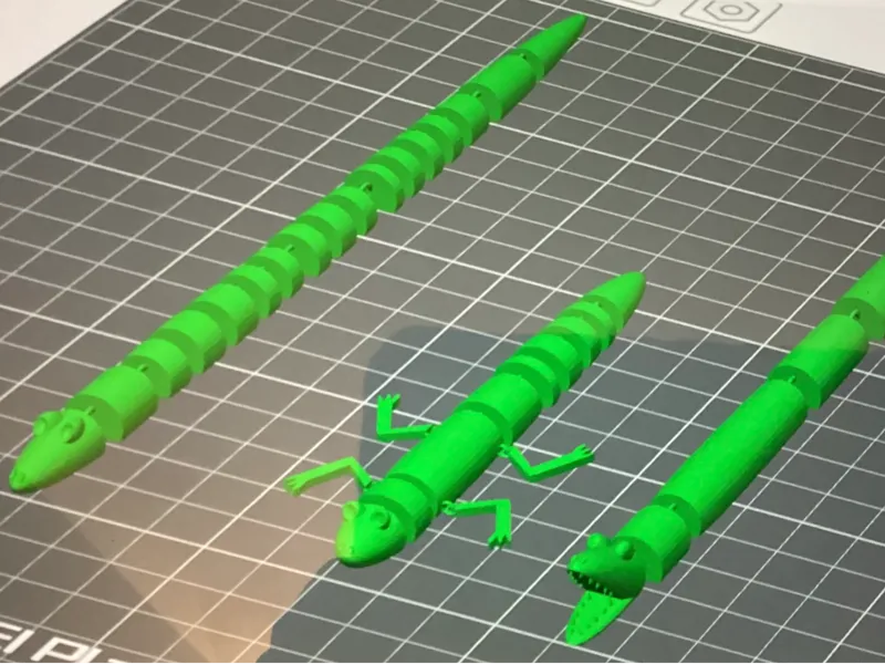 Articulated reptiles