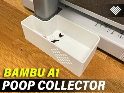 Bambu A1 Poop Bin - Poop Collector