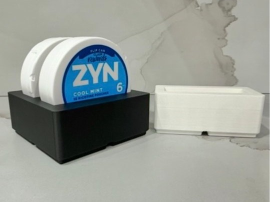 Gridfinity Zyn Can Holders (Single & Double)
