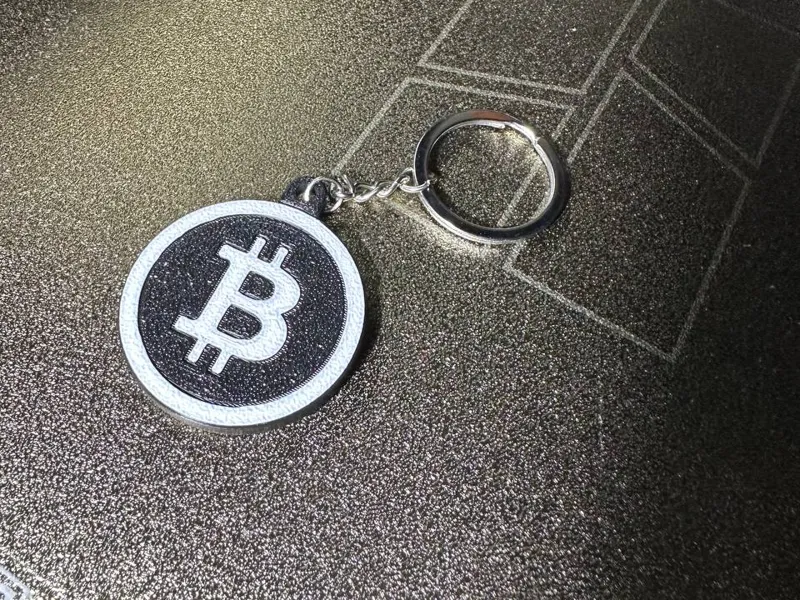 NFC Tag Bitcoin Keychain