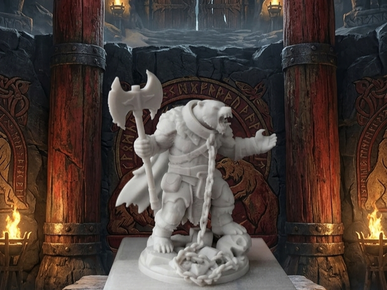 D&D MINIATURE - The werebear