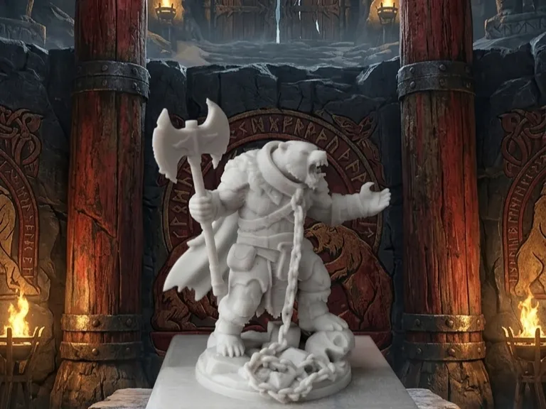 D&D MINIATURE - The werebear