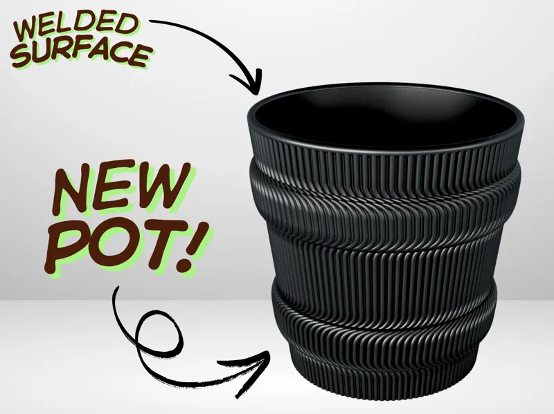 Welded Pot – Strongest Flower Pot ever