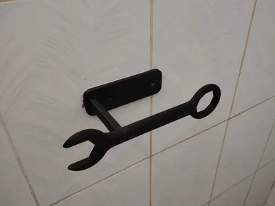 Wrench Toilet Paper Holder