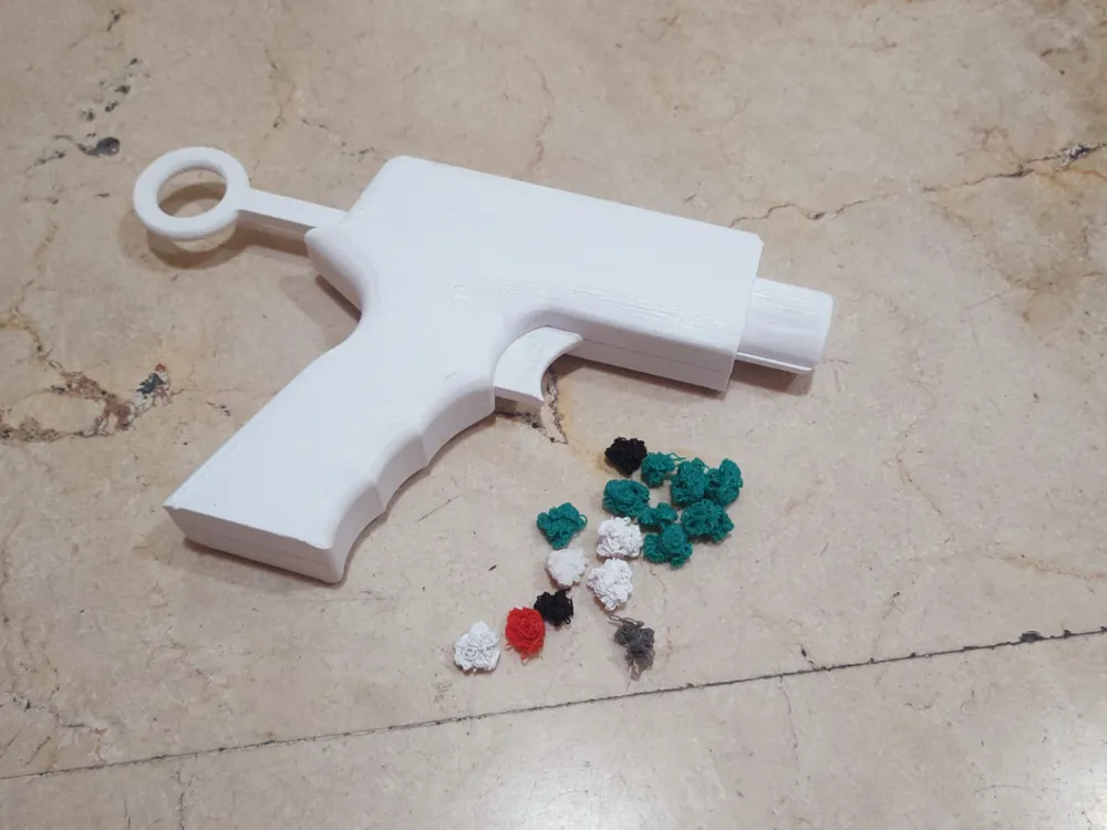 Purge/Ball Launcher Gun - Free 3D Print Model - MakerWorld