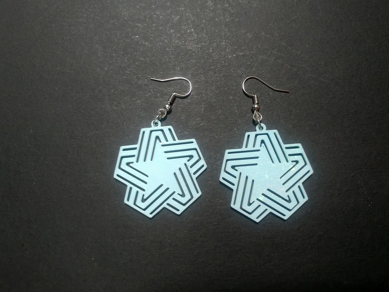 Adorned Star Earrings view 2