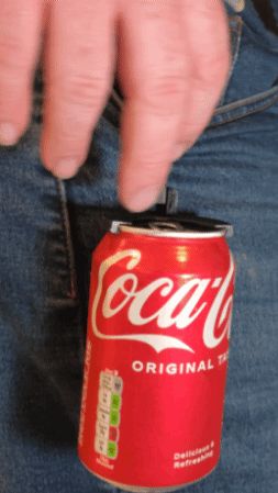 The Can Dangle, Beer and can holder