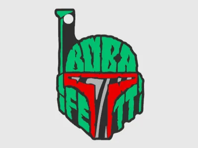 Boba Fett Keychain