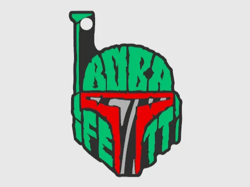 Boba Fett Keychain