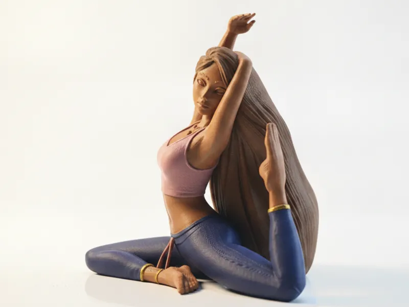 Mulan Stretching Figurine Disney 3D Printable