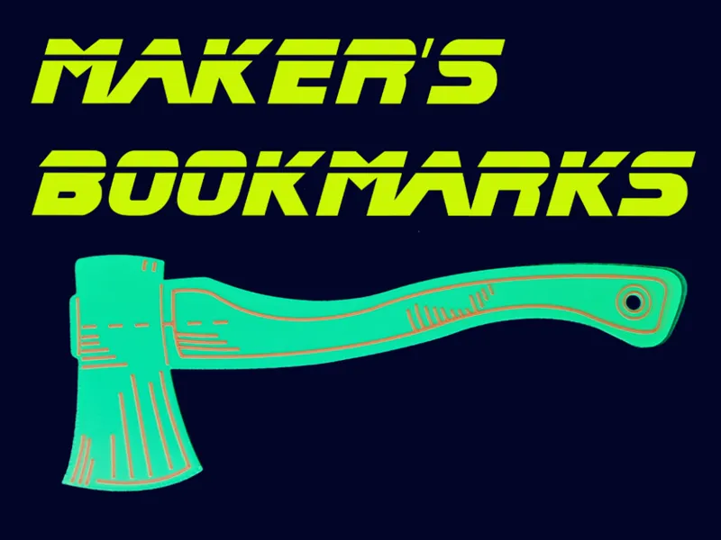 Maker's bookmarks / Axe