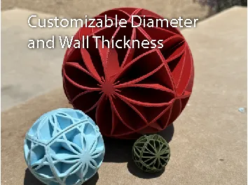 Tamari Ball   Classic Japanese Art -- Customizable