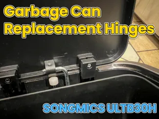 Garbage Can Replacement Lid Hinges (SONGMICS)