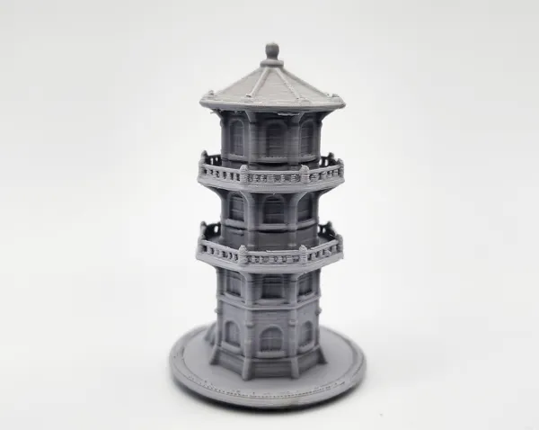 Tour de guet octogonale miniature