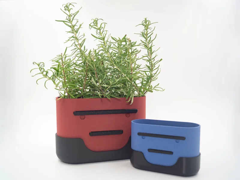 Meh Planter with Drip Tray (AMS Optional)