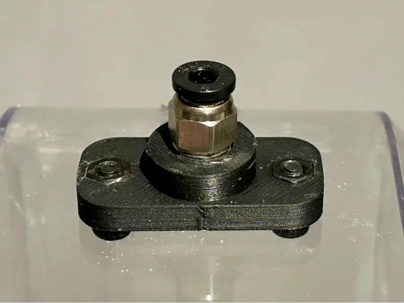 M10 passthrough mount for reverse bowden
