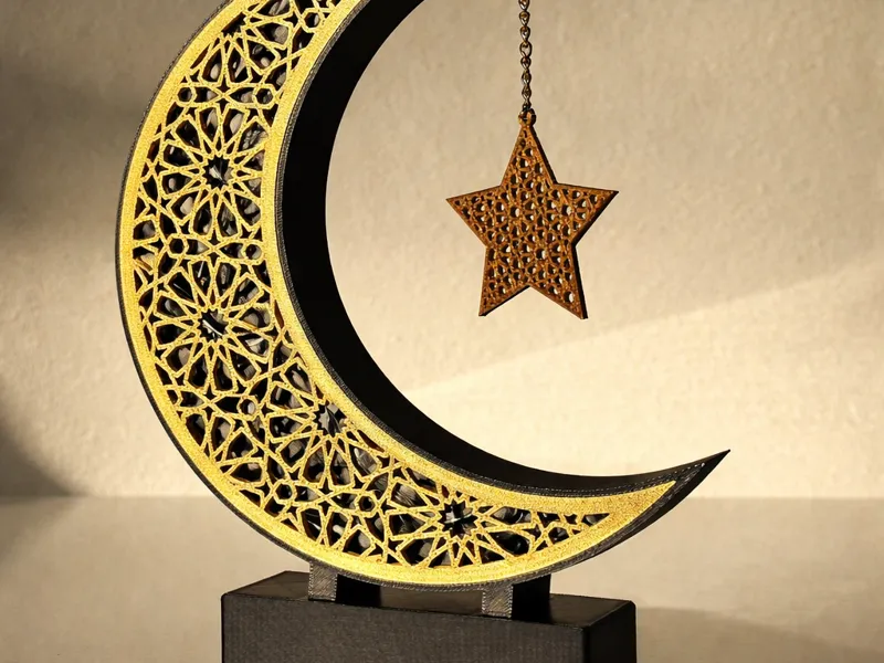 Ramadan Moon Decoration for Muslims
