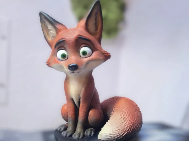 Cute stylized Fox