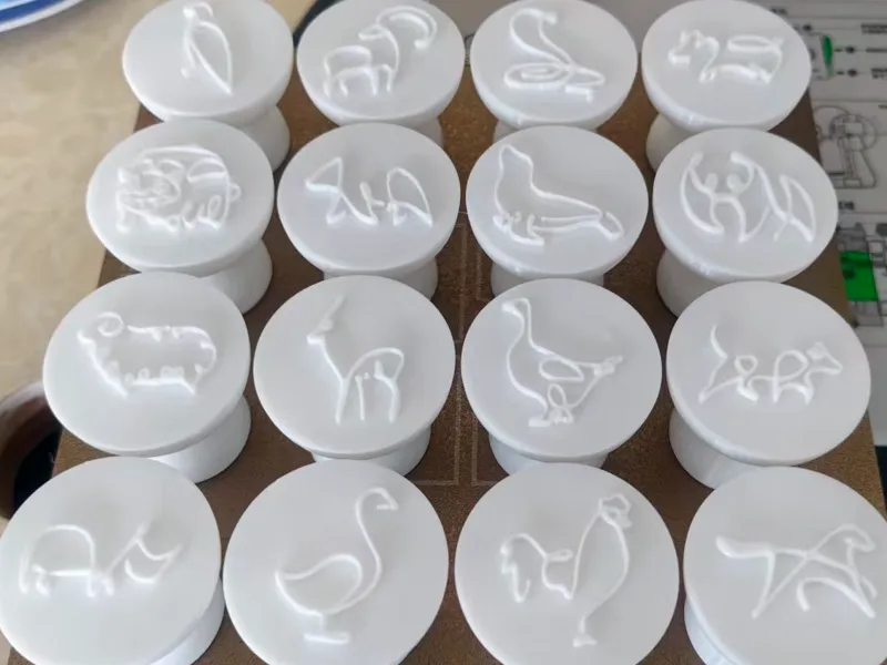 动物印章大全（制作了超过160种形态各异动物印章）