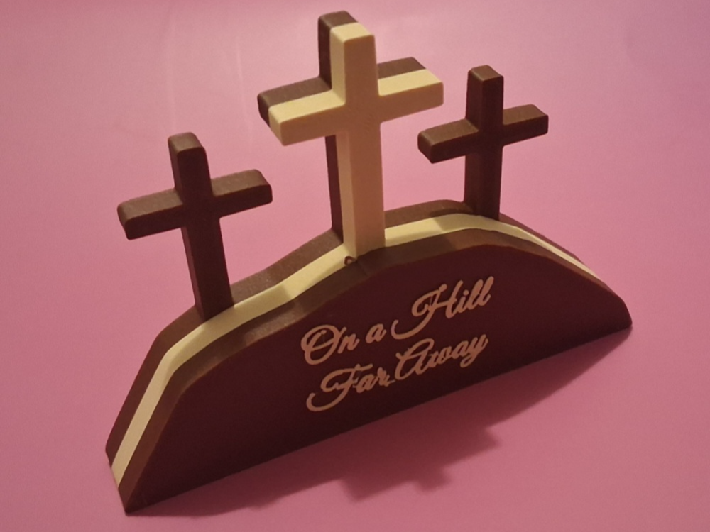 Easter Hill Far Away Silhouette