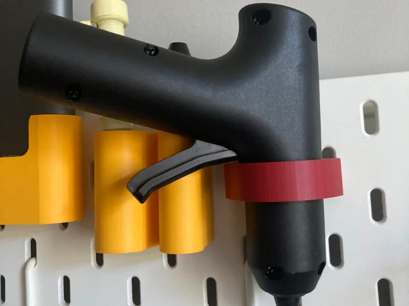 Skadis Hot Glue Holder