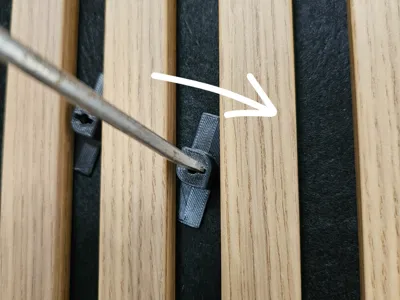 Universal Holder for Acoustic Panel