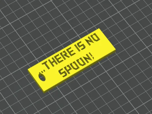 Matrix-There is NO spoon!
