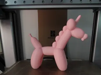 Balloon dog MINI lucky pony good horse 阳光彩虹小粉马