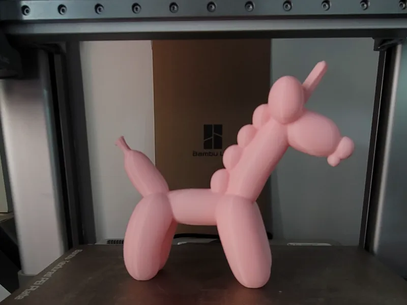 Balloon dog MINI lucky pony good horse 阳光彩虹小粉马