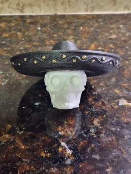 Tapa o cubierta: Día de los Muertos Cholula Sleeve and cap — vista de referencia 3