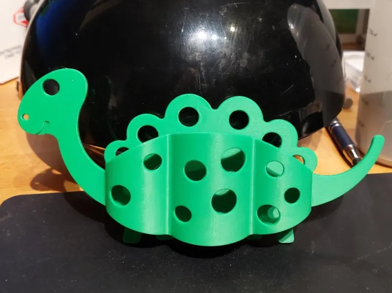 Dino pot crayon magnetique