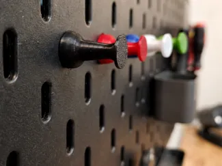 SKÅDIS Minimalist Thumbtack Hook