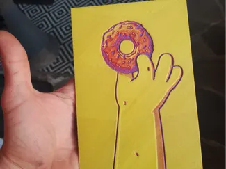 JUST A DONUT CANVAS
