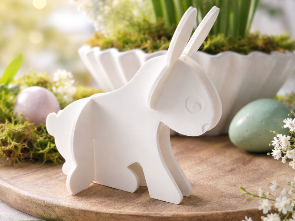 Bunny (Interlocking parts) as a decoration