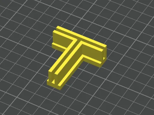 Scrapbooking t-shaped joining tool