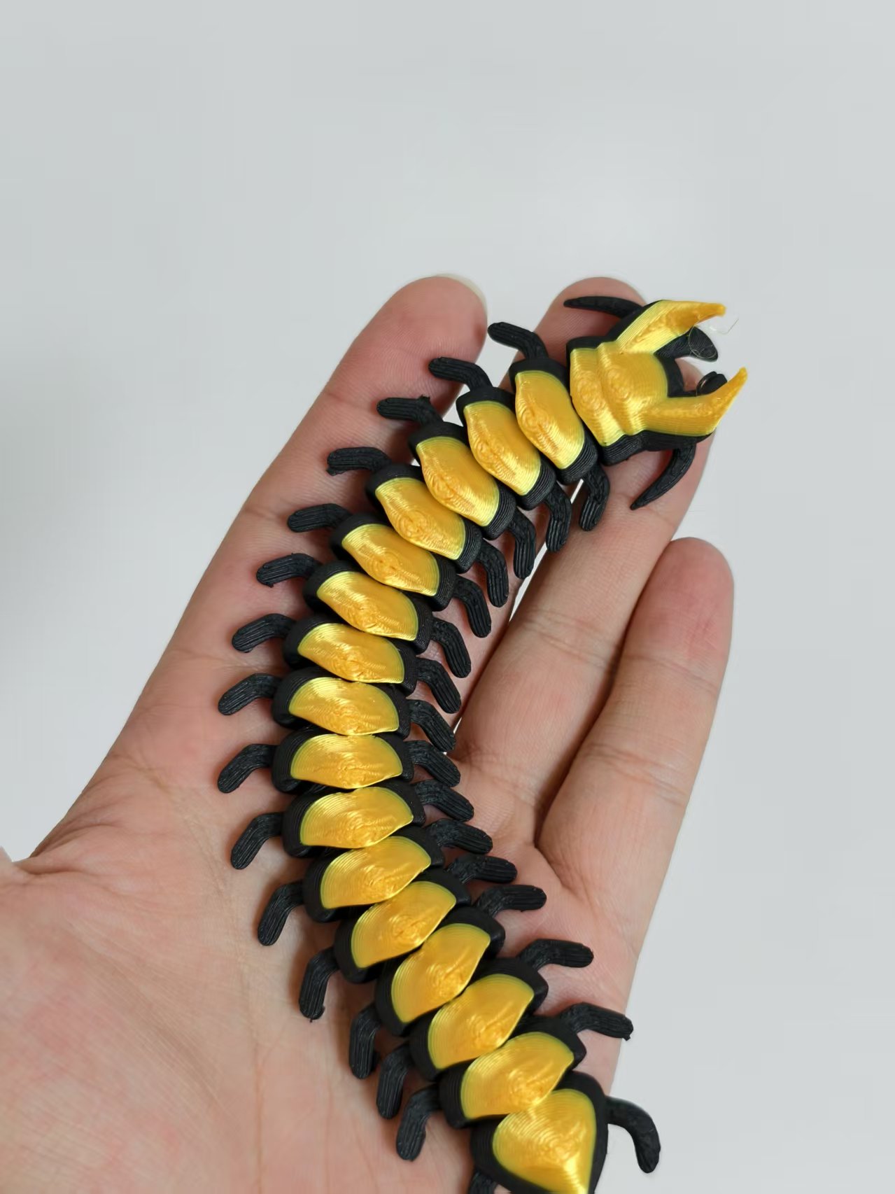 Miniatura 1 do modelo 3D 蜈蚣，大蜈蚣，玩具，摆件