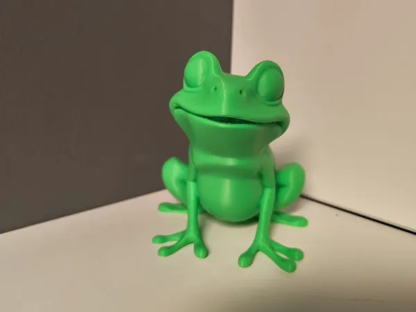 Figurine grenouille bébé style funko