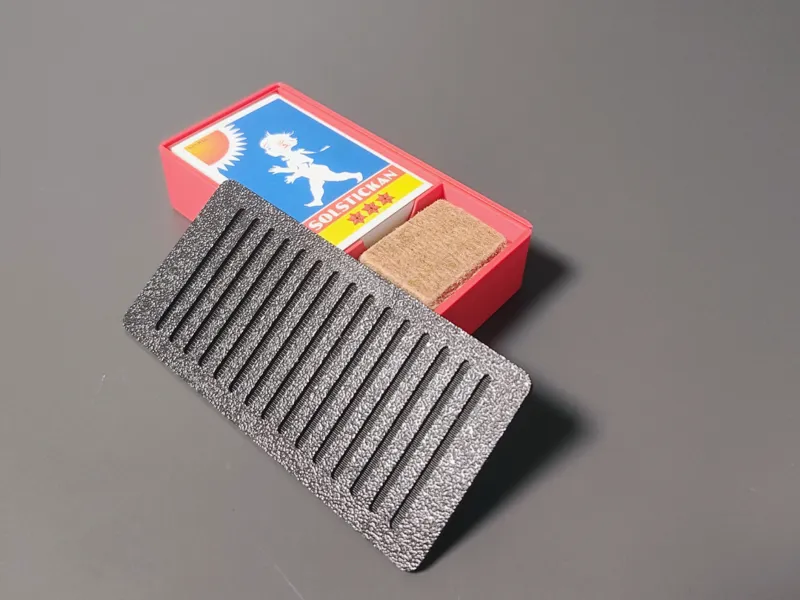 Sliding Match and Firecube Box