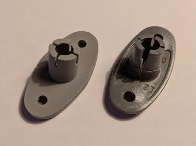 Mercedes W124 Sun Visor Mount