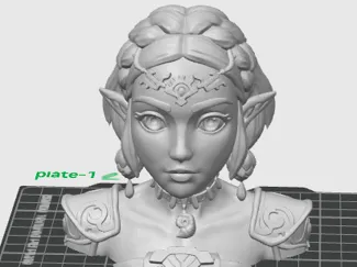 Zelda Büste