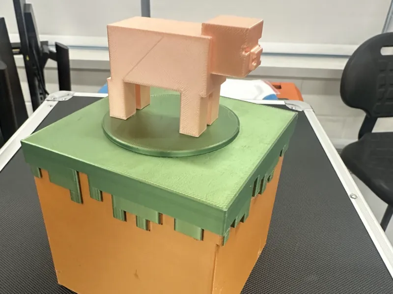 Minecraft Piggy Bank