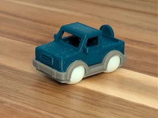 Marble Wheeled Pick Up