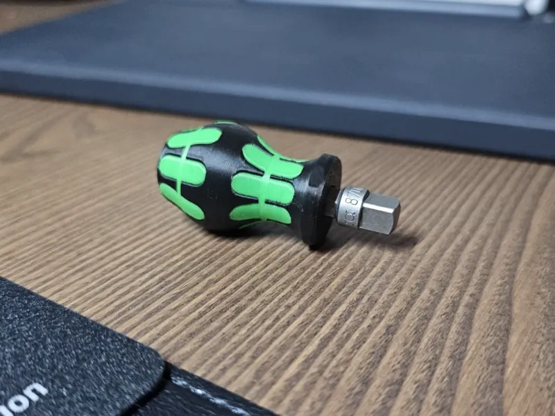 Wera inspired 1/4" bit driver 8x2 magnet