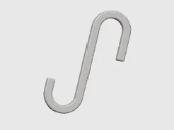 S Shaped Hanging Clip