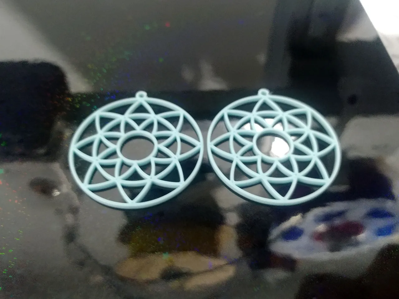 Petals of Stillness Earrings view 2