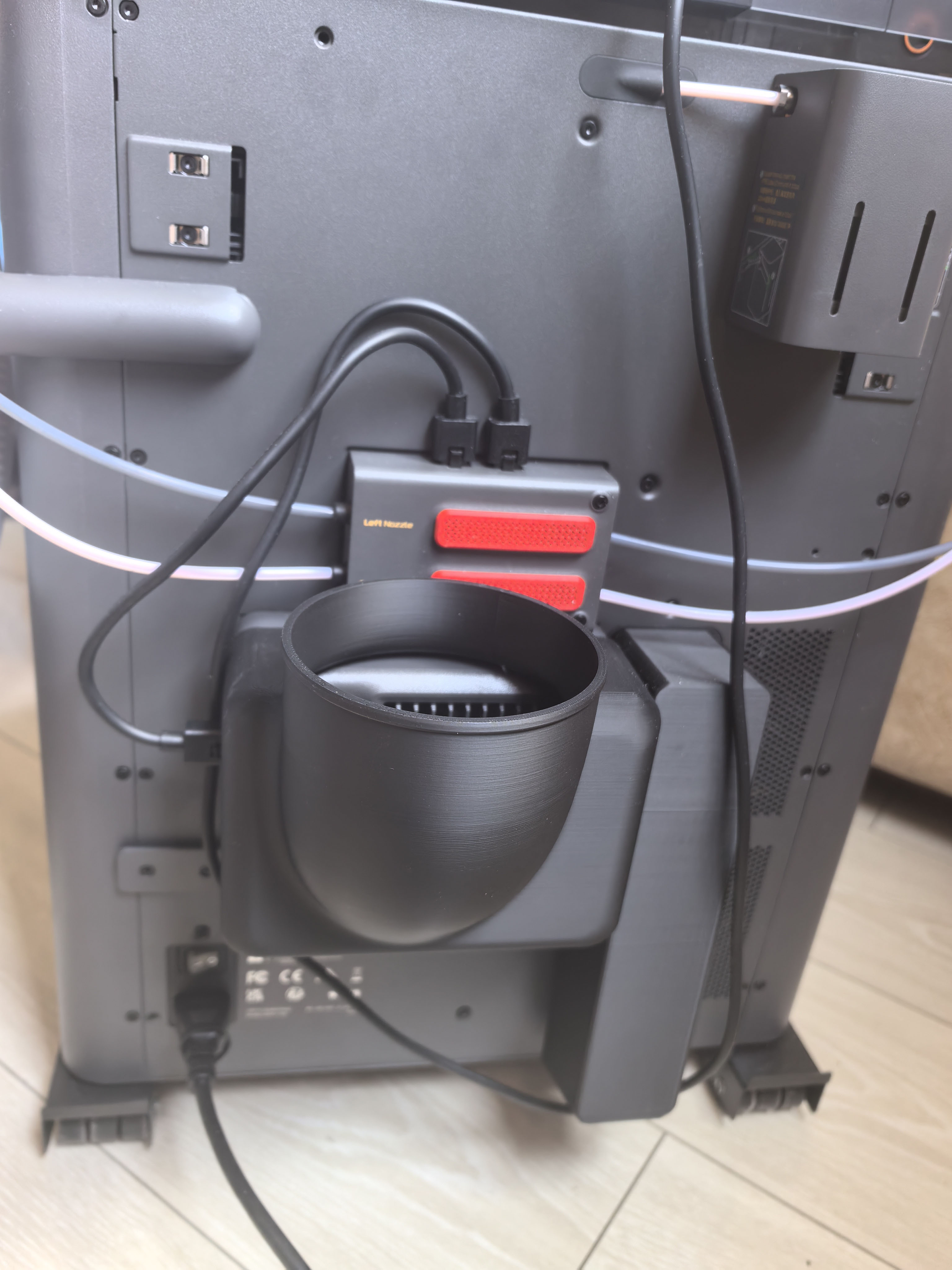 Miniatura 1 do modelo 3D X2D排风口罩改进方案-100mm V2 
