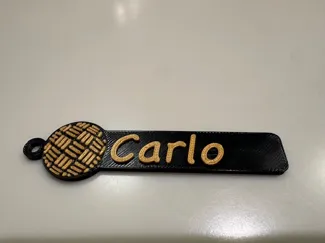 kickball key chain