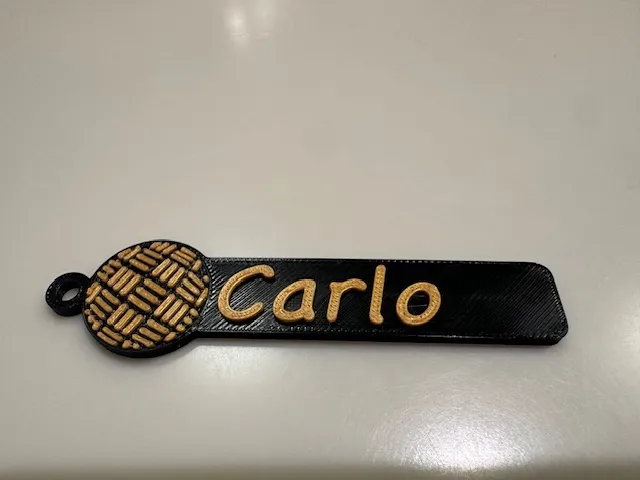 kickball key chain